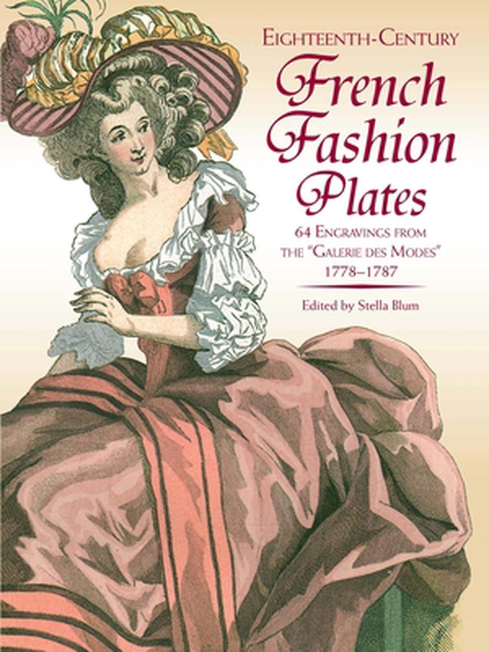 18th Century French Fashion Plates in Full Color, 9780486243313