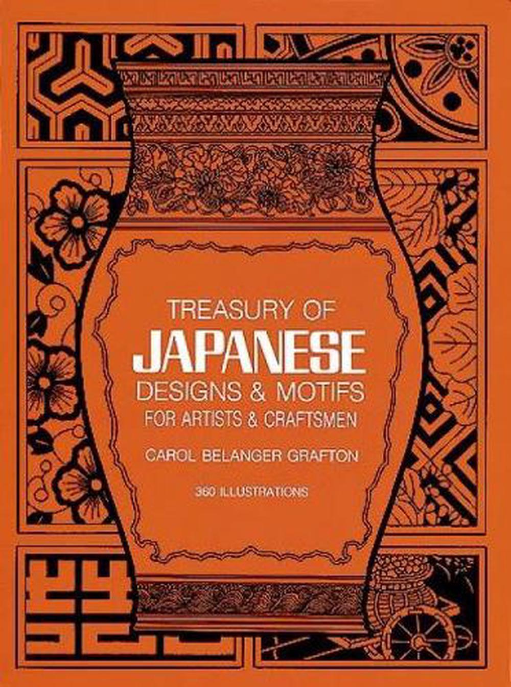 Treasury of Japanese Designs and Motifs for Artists and Craftsmen, 9780486244358