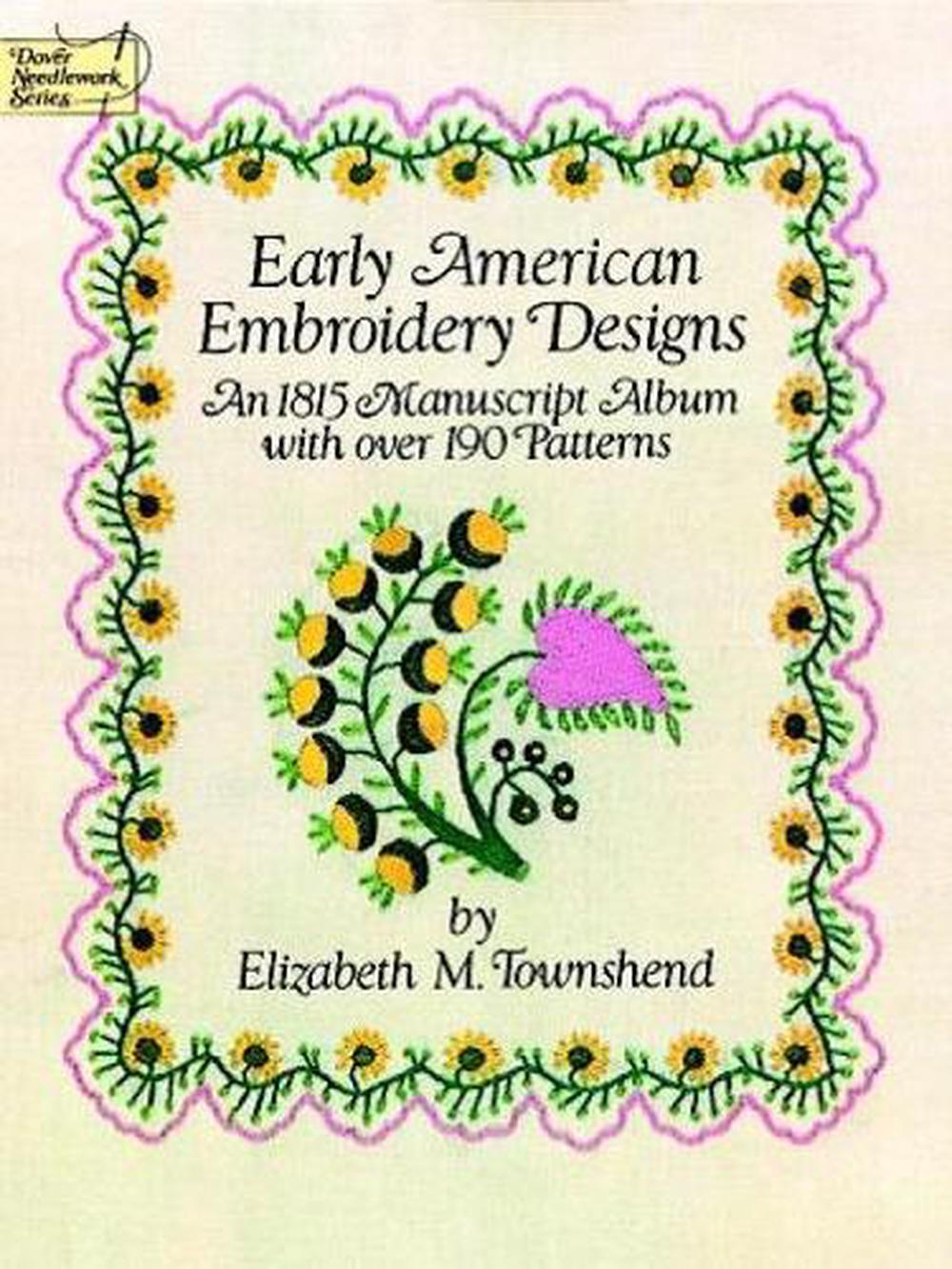 Early American Embroidery Designs, 9780486249469
