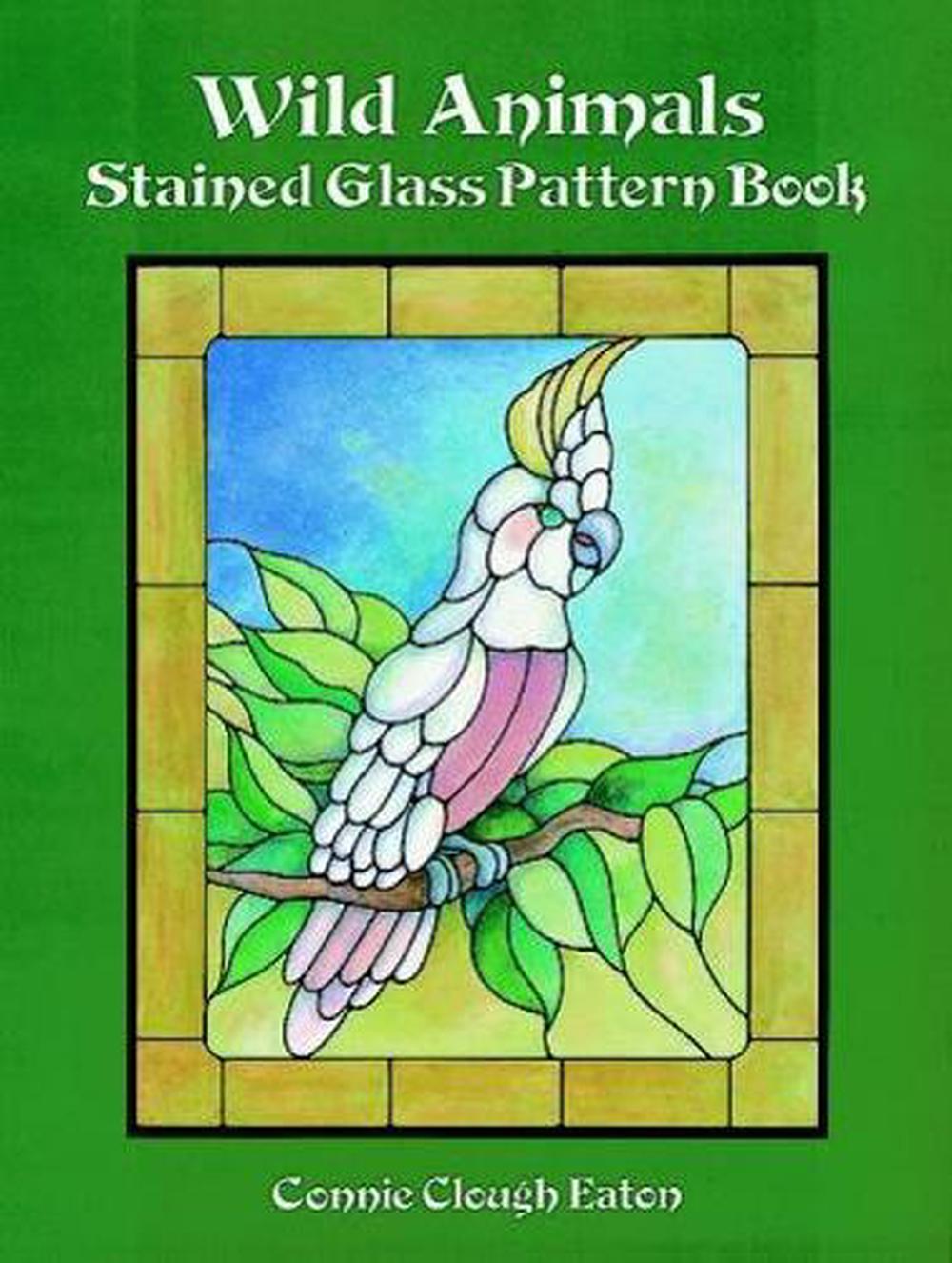 Wild Animals Stained Glass Pattern Book, 9780486293370