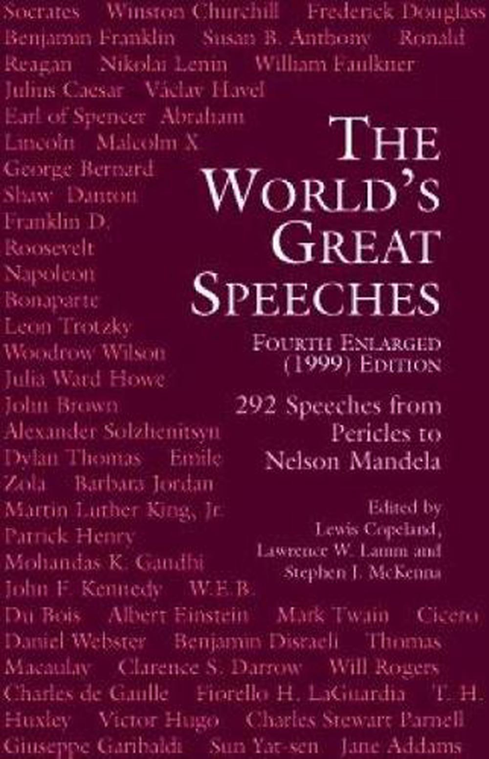 The World's Great Speeches, 9780486409030