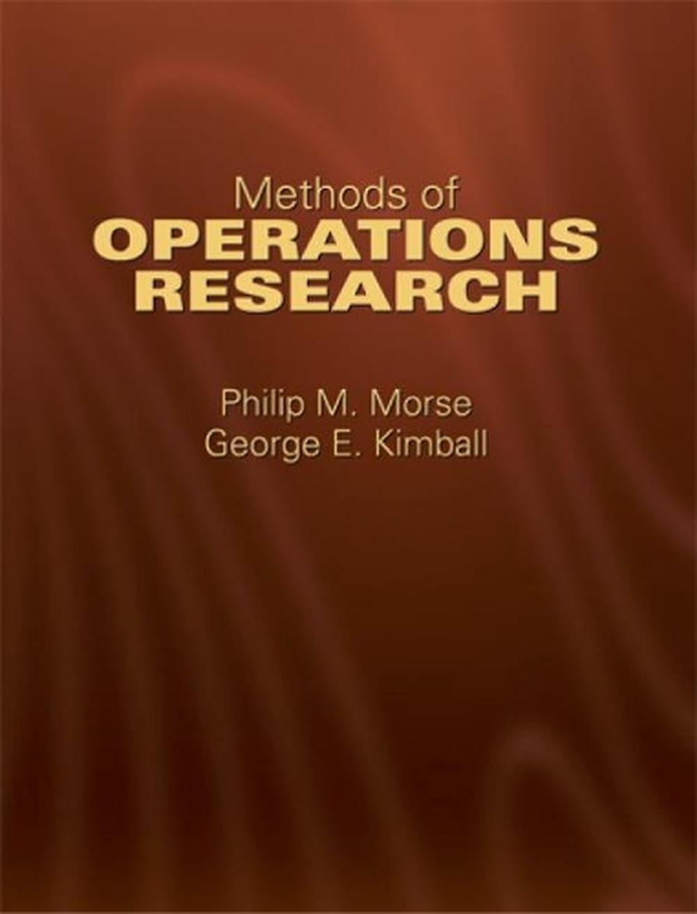 Methods of Operations Research, 9780486432342
