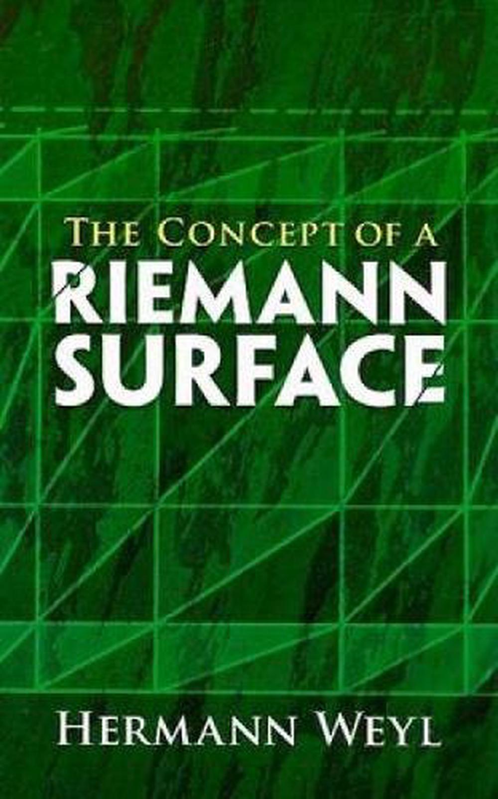 The Concept of a Riemann Surface, 9780486470047