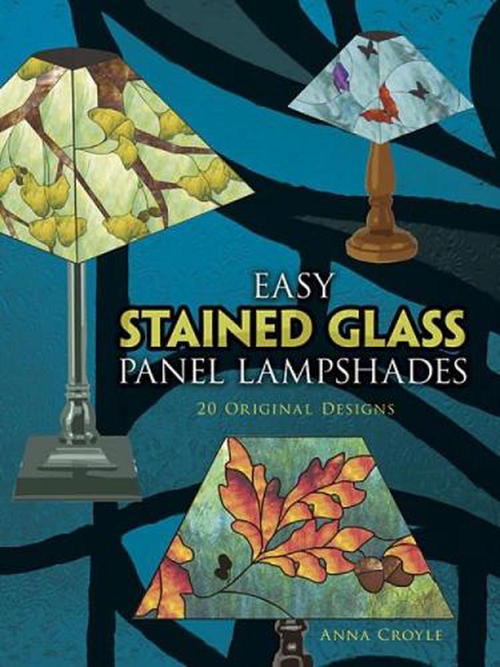 Easy Stained Glass Panel Lampshades, 9780486498805
