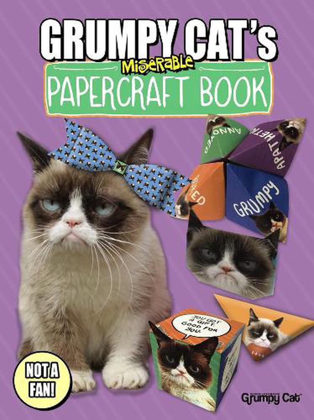 Grumpy Cat's Miserable Papercraft Book, 9780486803210