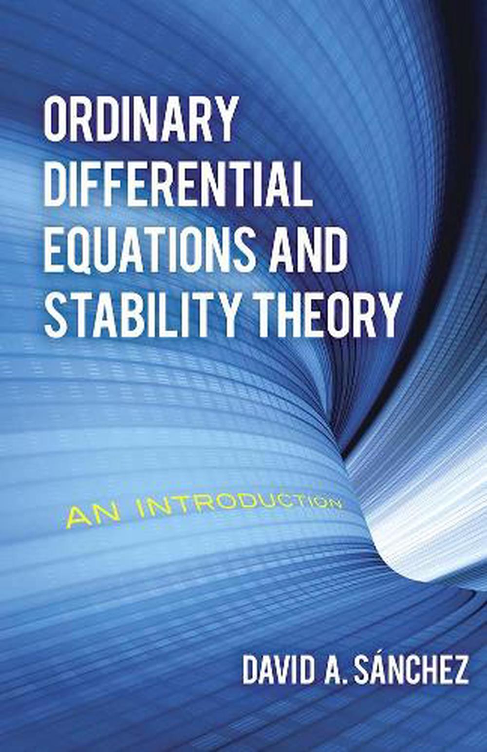 Ordinary Differential Equations and Stability Theory, 9780486837598