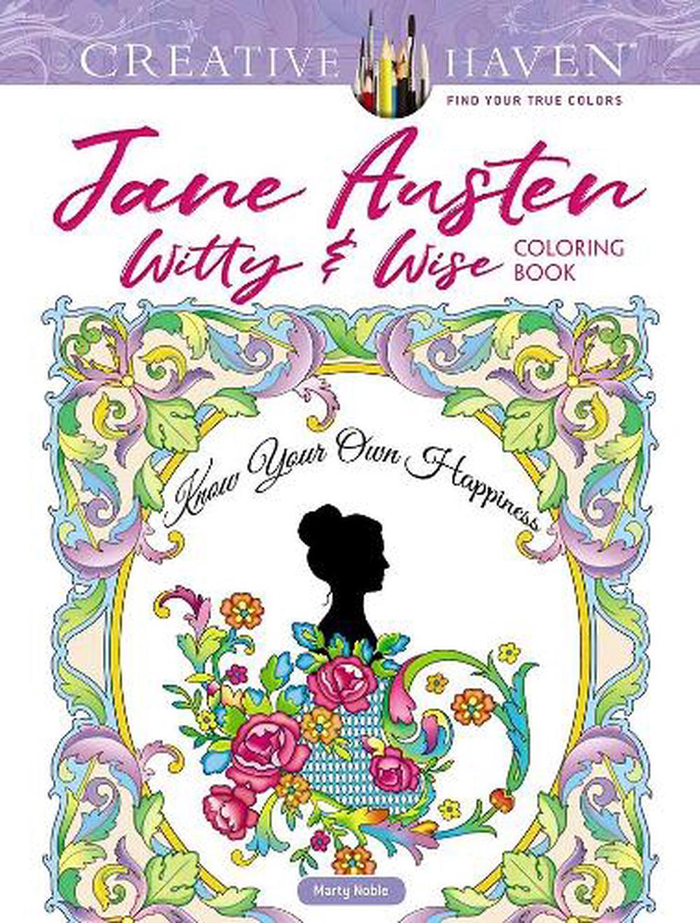 Creative Haven Jane Austen Witty & Wise Coloring Book, 9780486838342