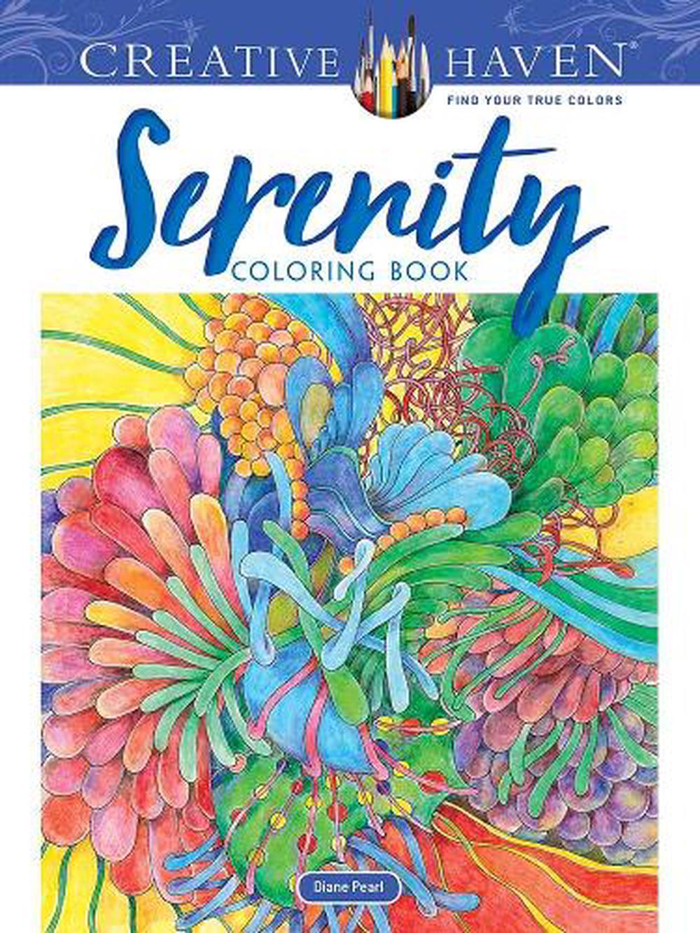 Creative Haven Serenity Coloring Book, 9780486844718