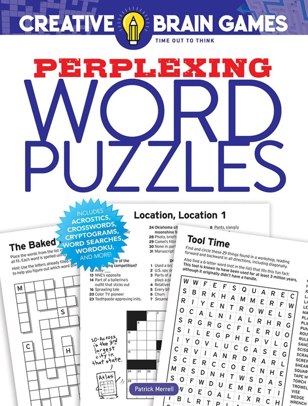 Creative Brain Games Perplexing Word Puzzles, 9780486850580