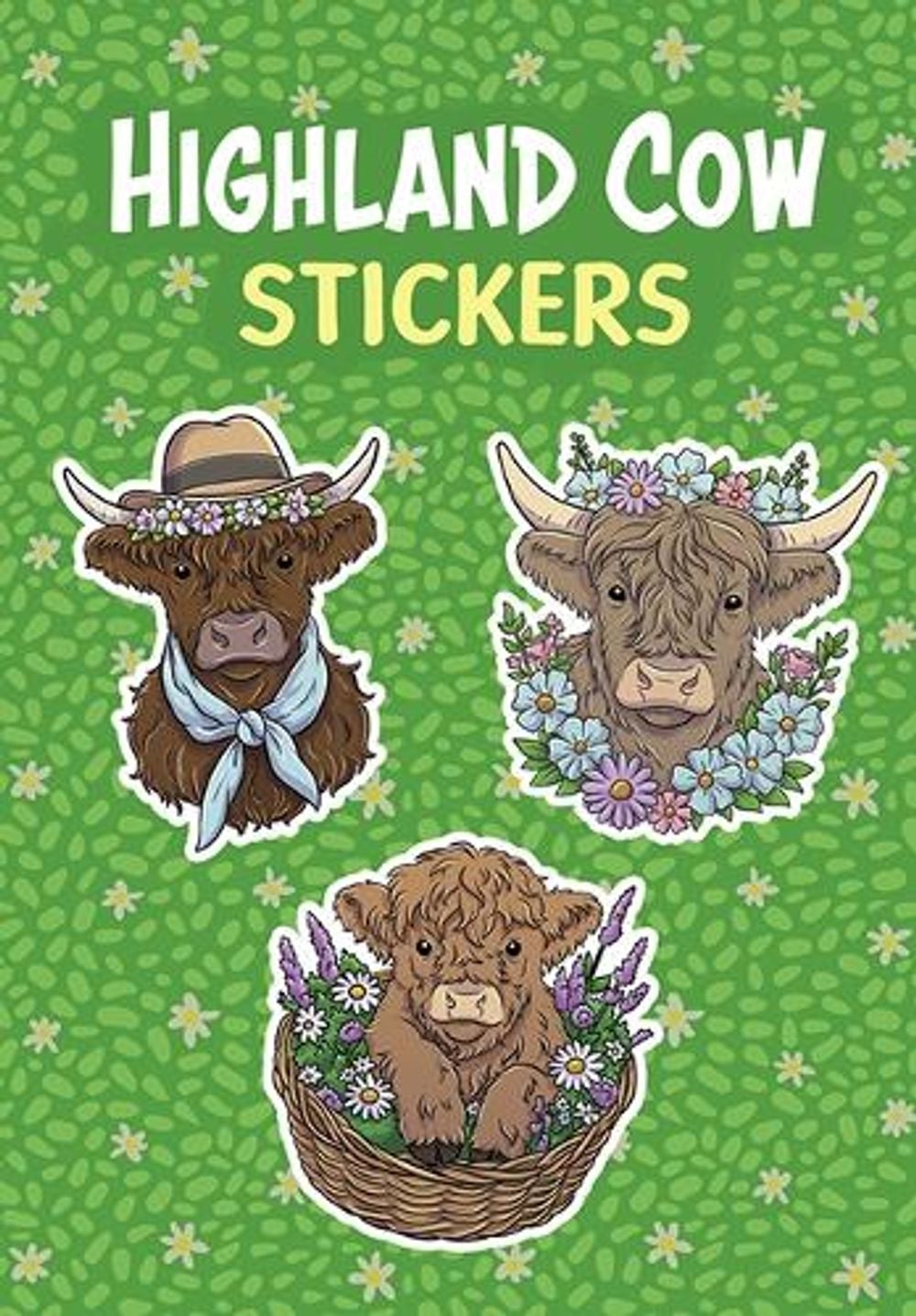 Highland Cow Stickers by Dover Publications Inc - ISBN: 9780486857794