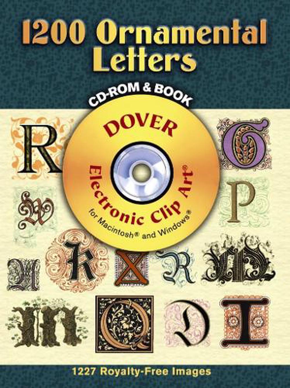 1200 Ornamental Letters, 9780486998145