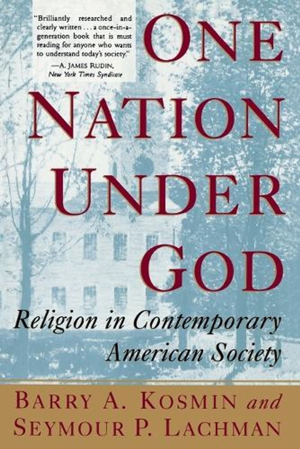 One Nation Under God by Barry Kosmin - ISBN: 9780517882184