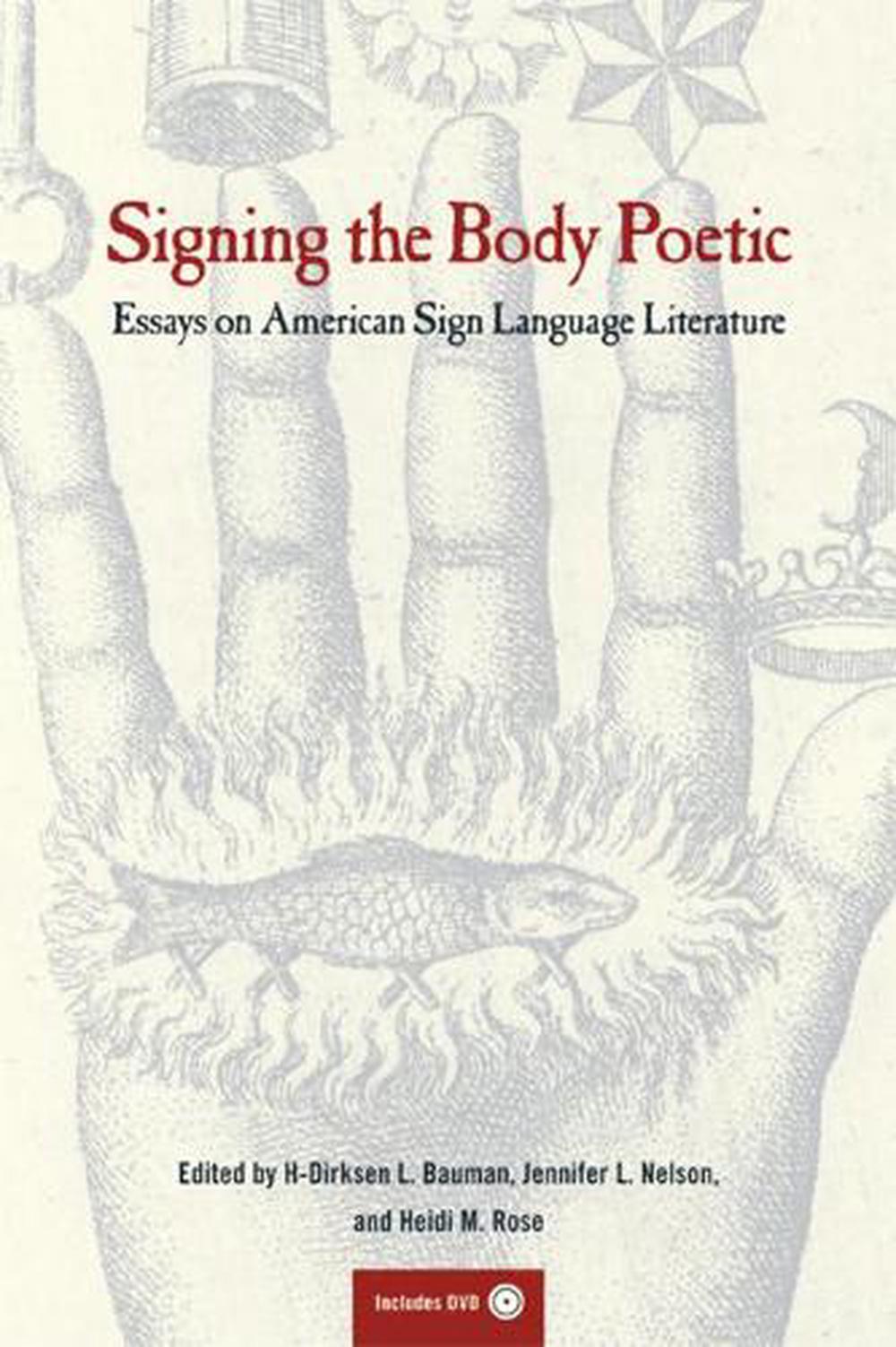 Signing the Body Poetic, 1st Edition, 9780520229761