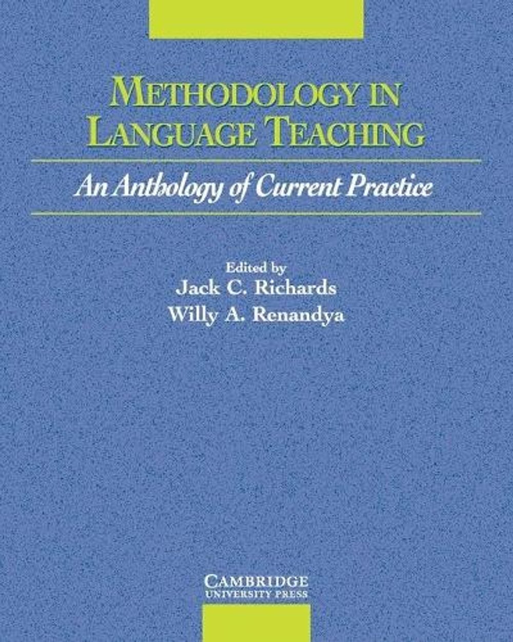 Methodology in Language Teaching by Jack C. Richards, Paperback ...
