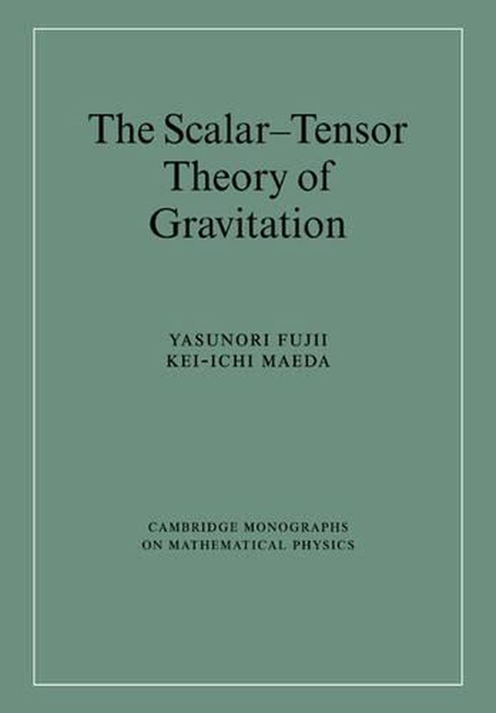 The Scalar-Tensor Theory of Gravitation, 9780521037525