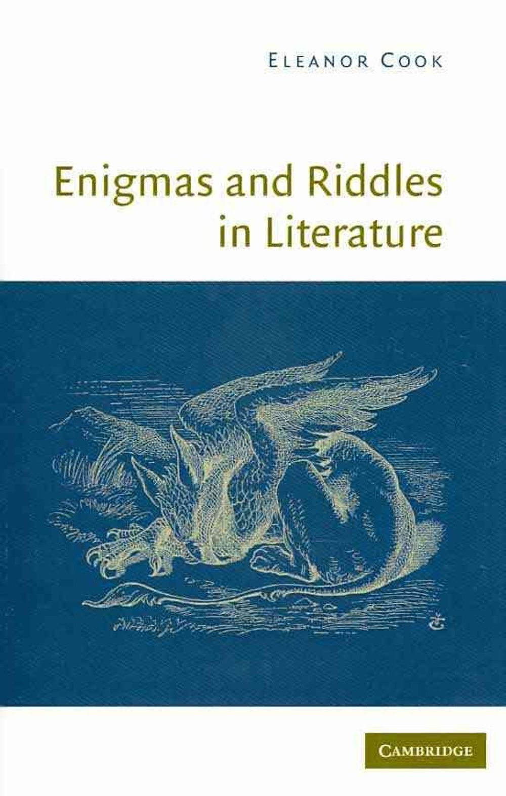 Enigmas and Riddles in Literature by Eleanor Cook, Paperback ...