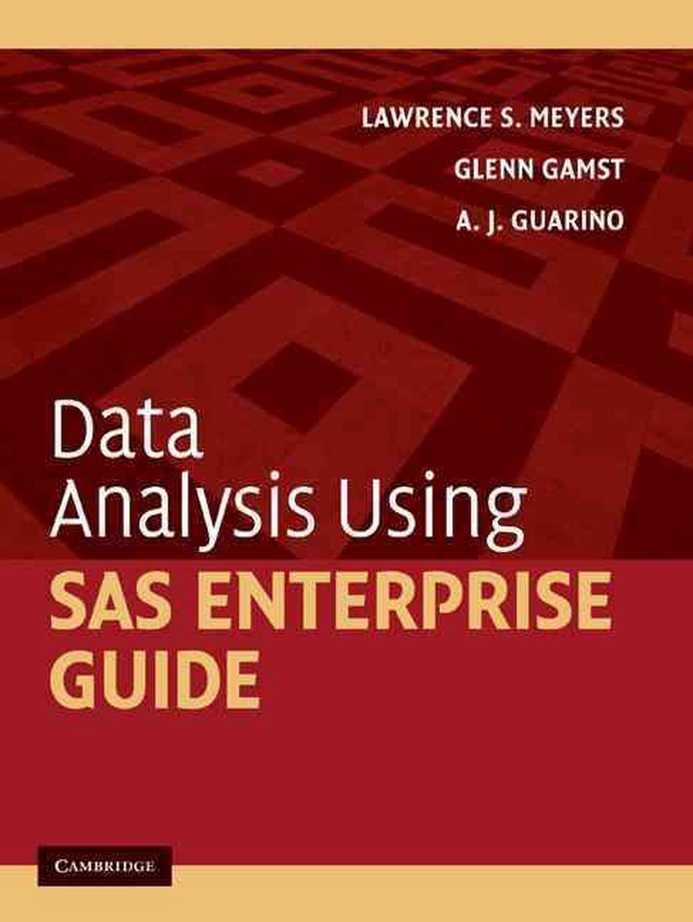 Data Analysis Using SAS Enterprise Guide, 9780521130073