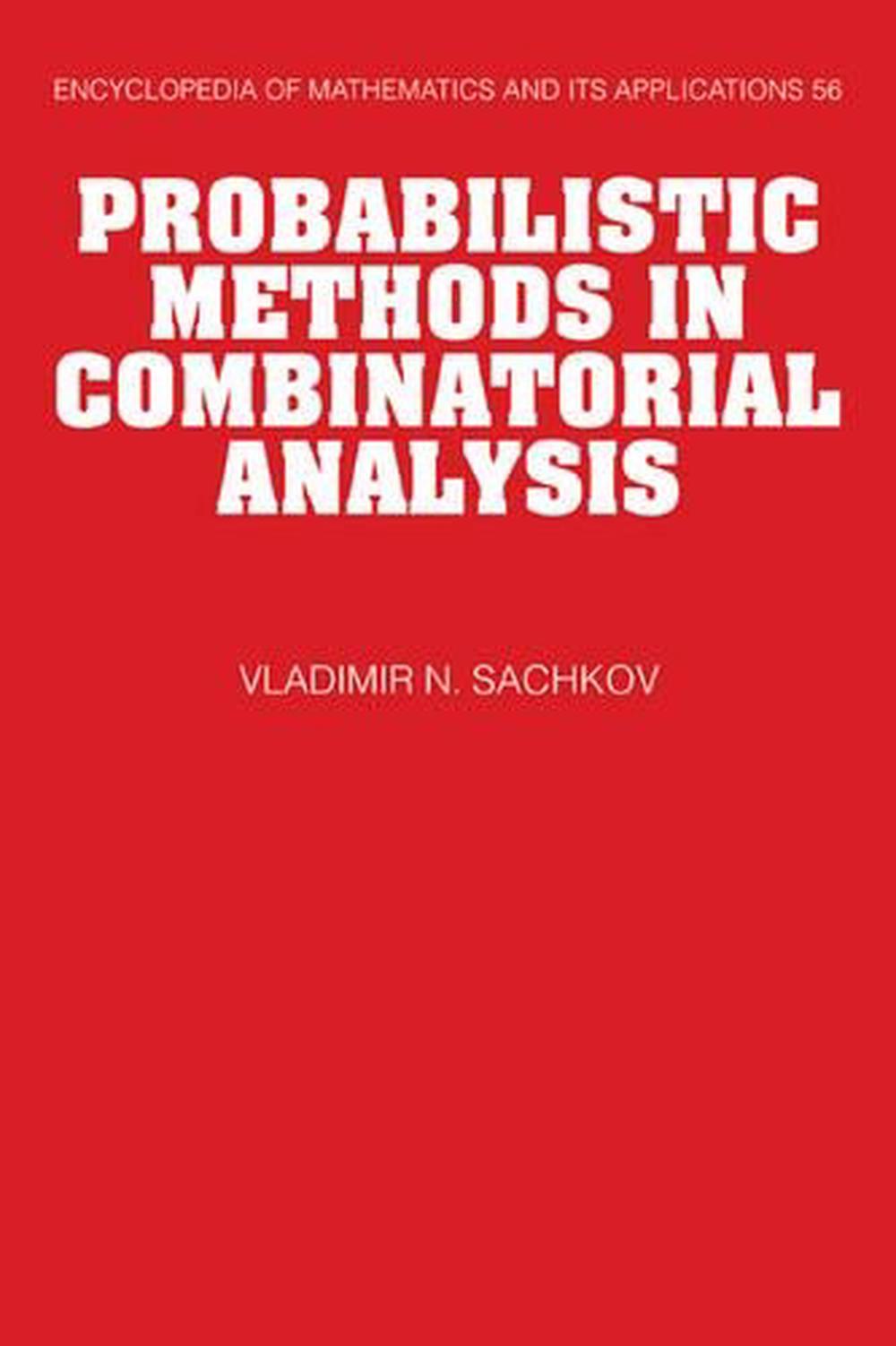 Probabilistic Methods in Combinatorial Analysis by Vladimir N. Sachkov ...