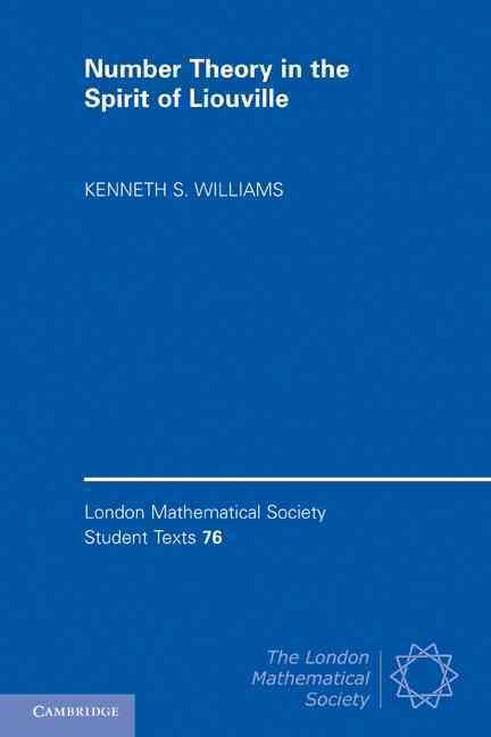 Number Theory in the Spirit of Liouville, 9780521175623