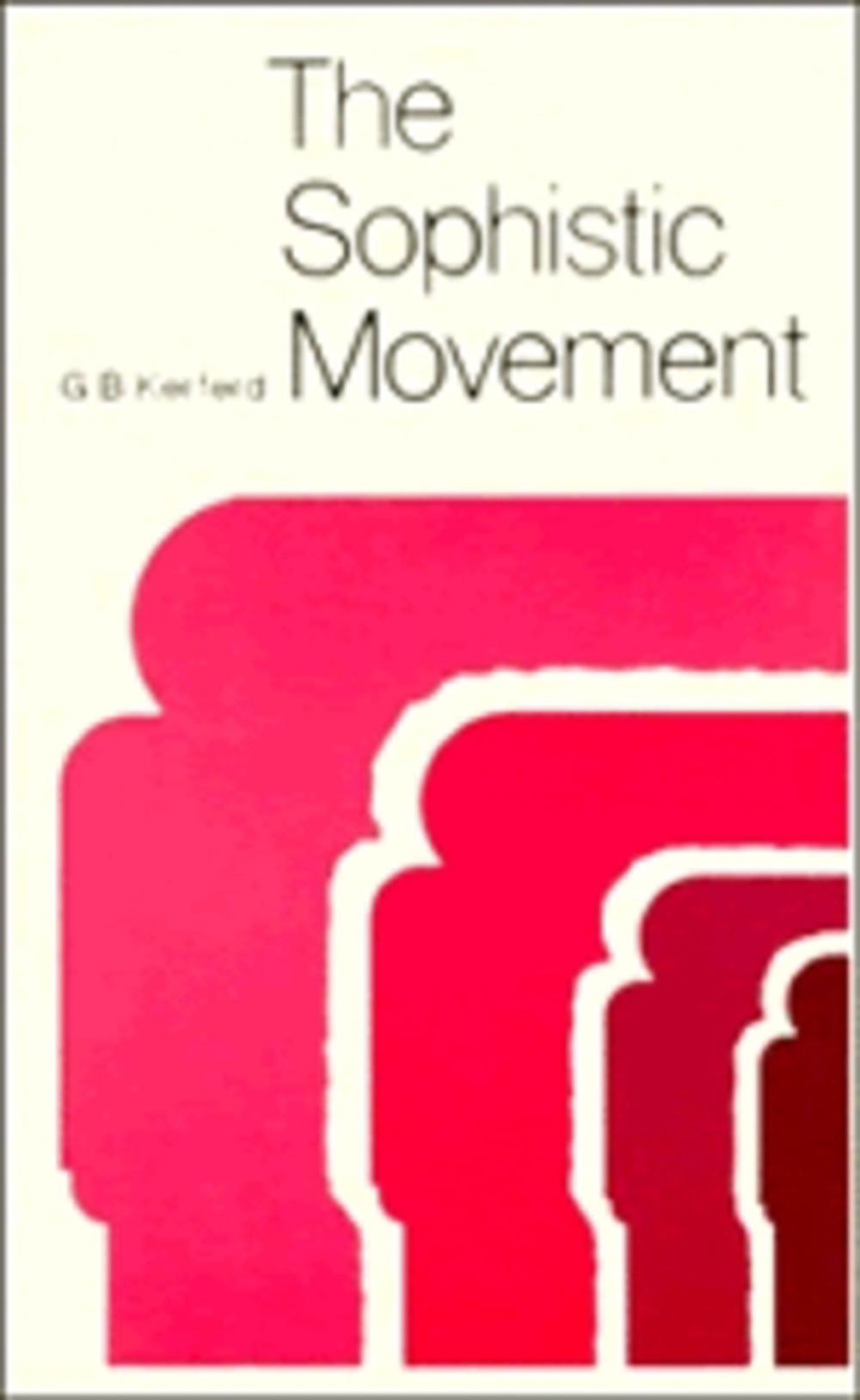 G B Kerferd The Sophistic Movement Cambridge University Press paperback cover