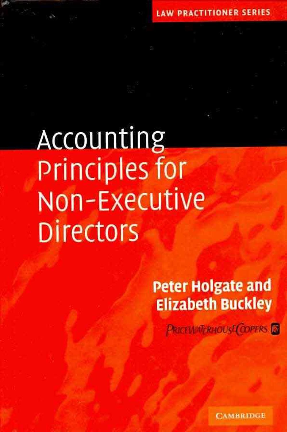 Accounting Principles for Non-Executive Directors, 9780521509787