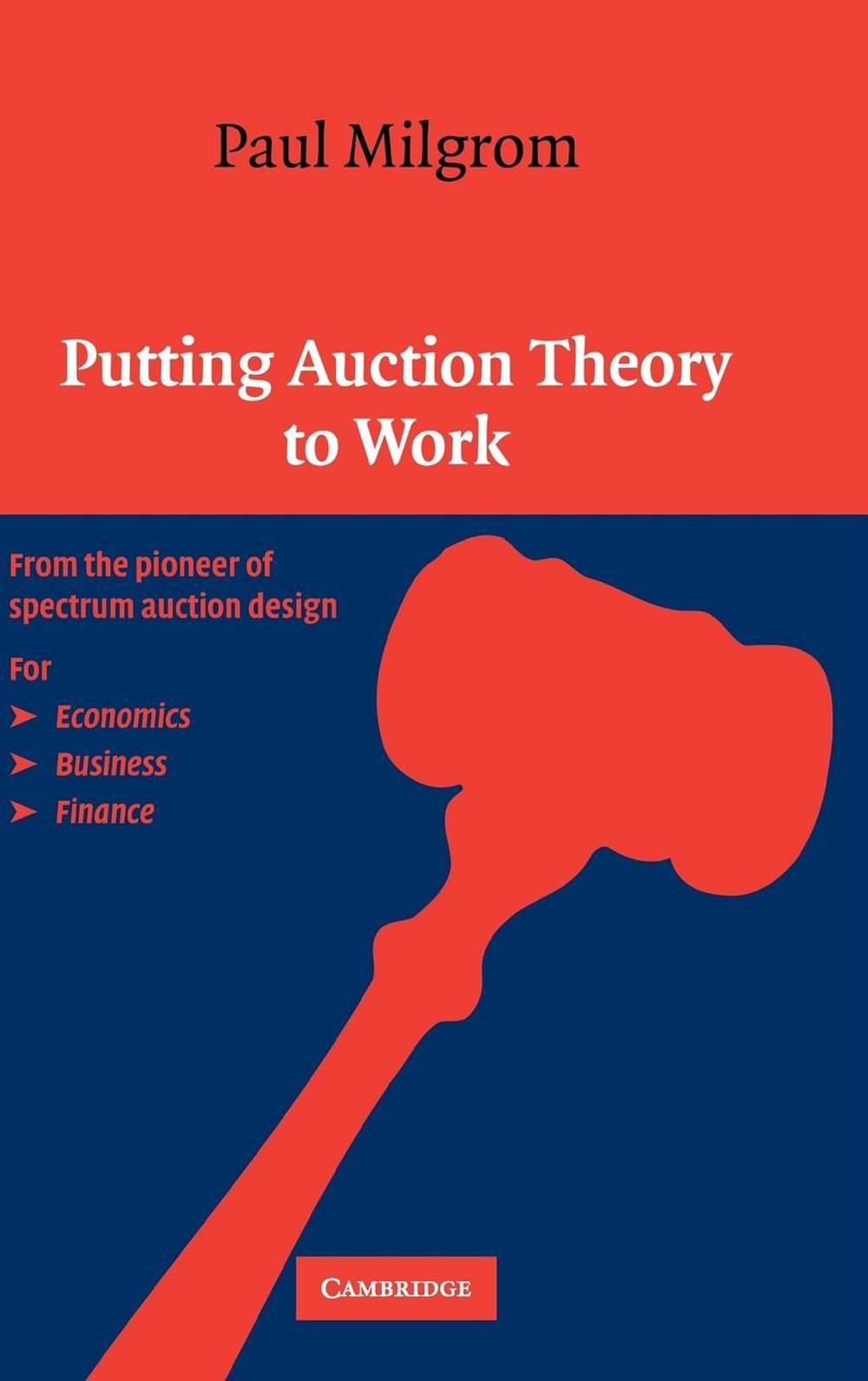 Putting Auction Theory to Work, 9780521551847