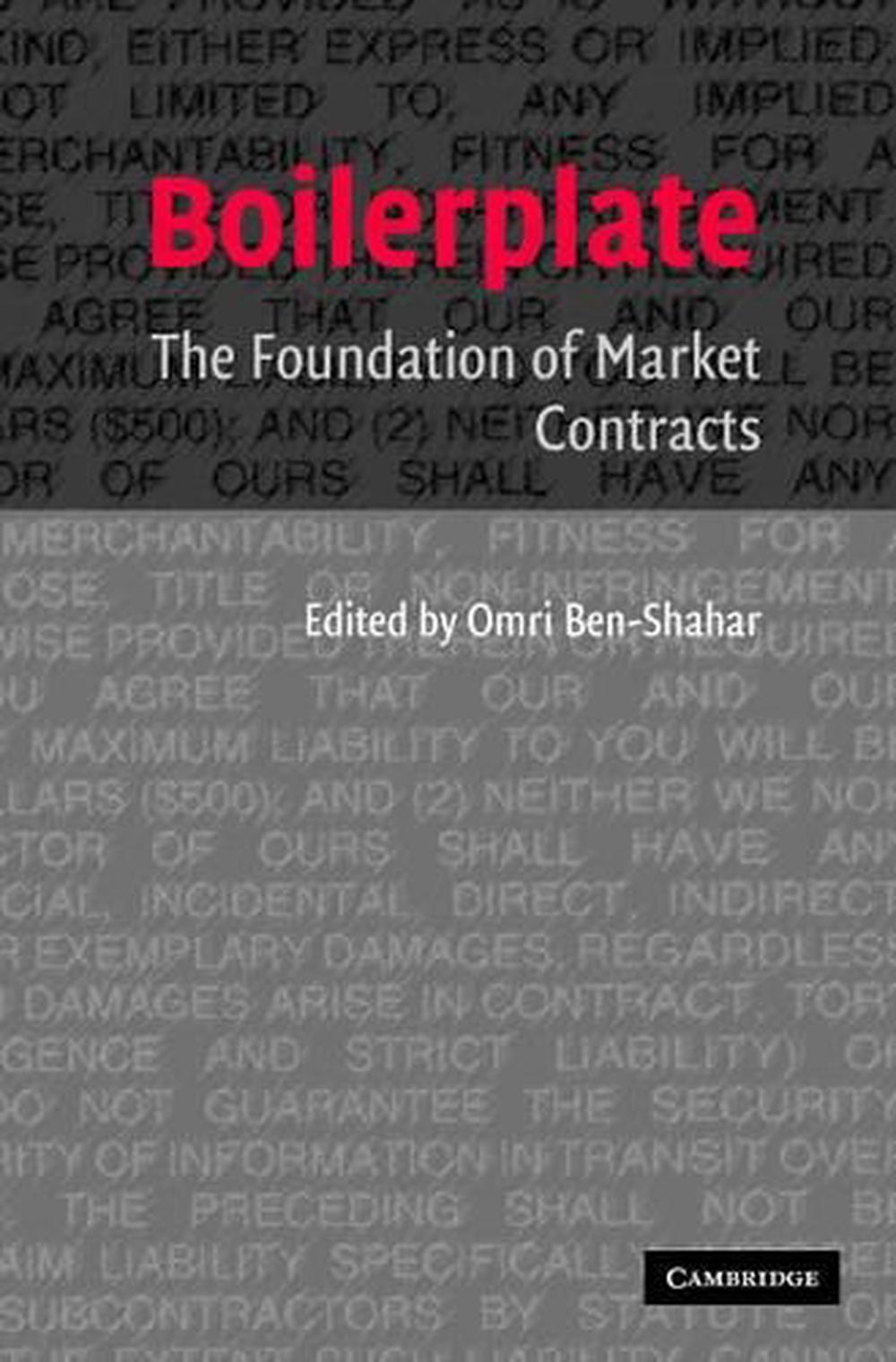 Boilerplate, 9780521676380