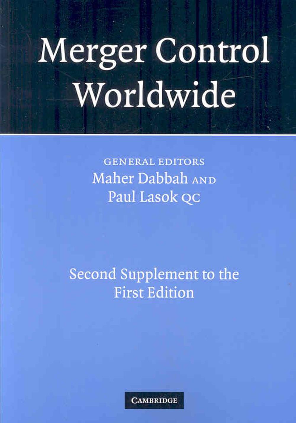 Merger Control Worldwide, 9780521724135