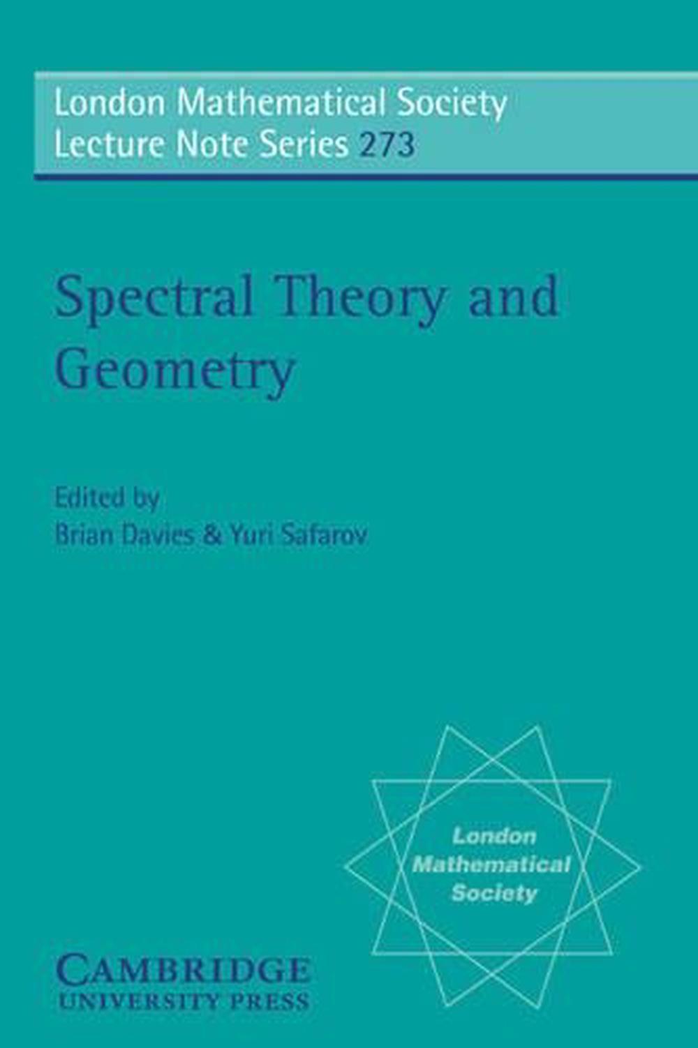 Spectral Theory and Geometry by E. Brian Davies - ISBN: 9780521777490