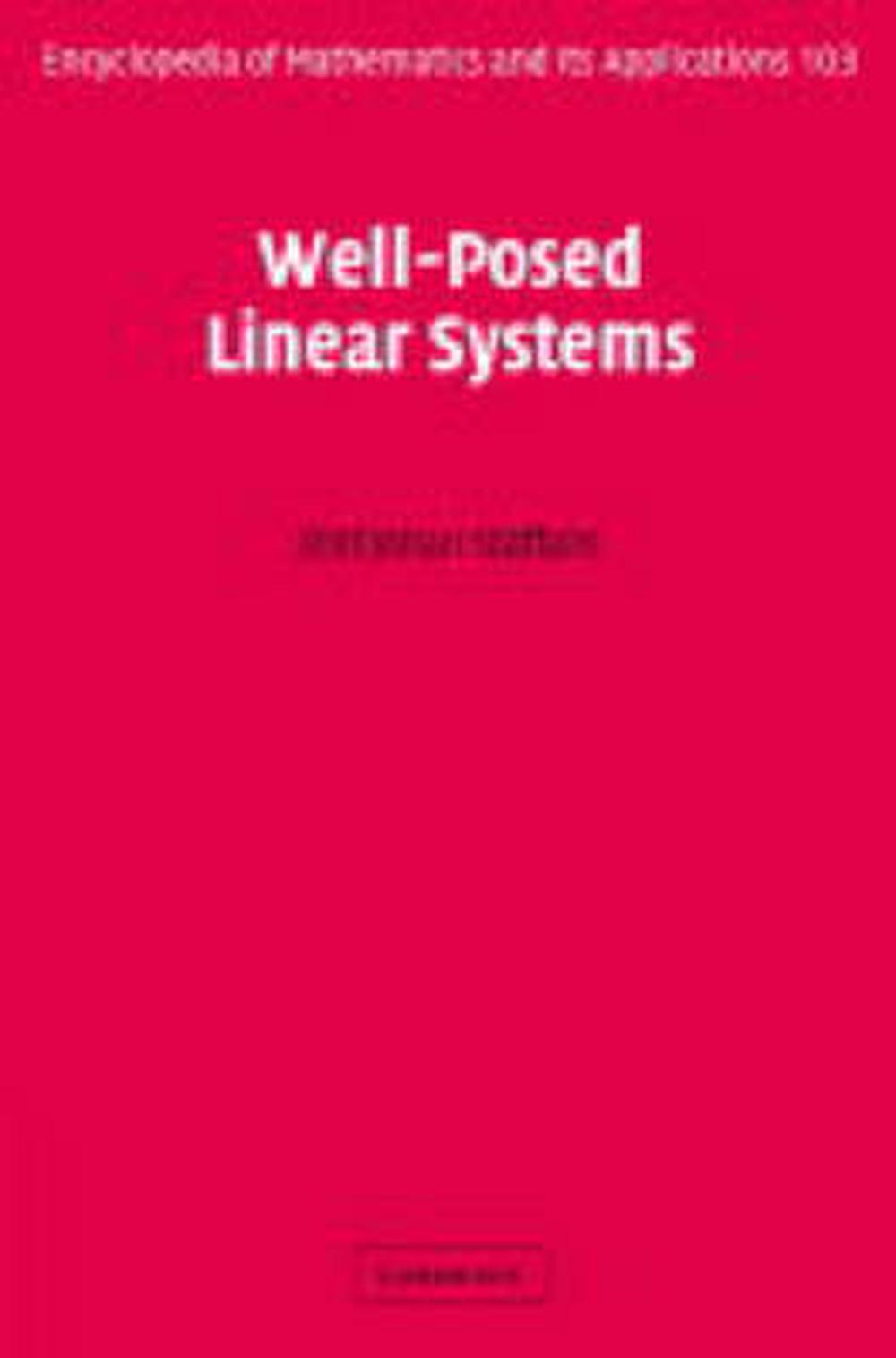 Well-Posed Linear Systems, 9780521825849