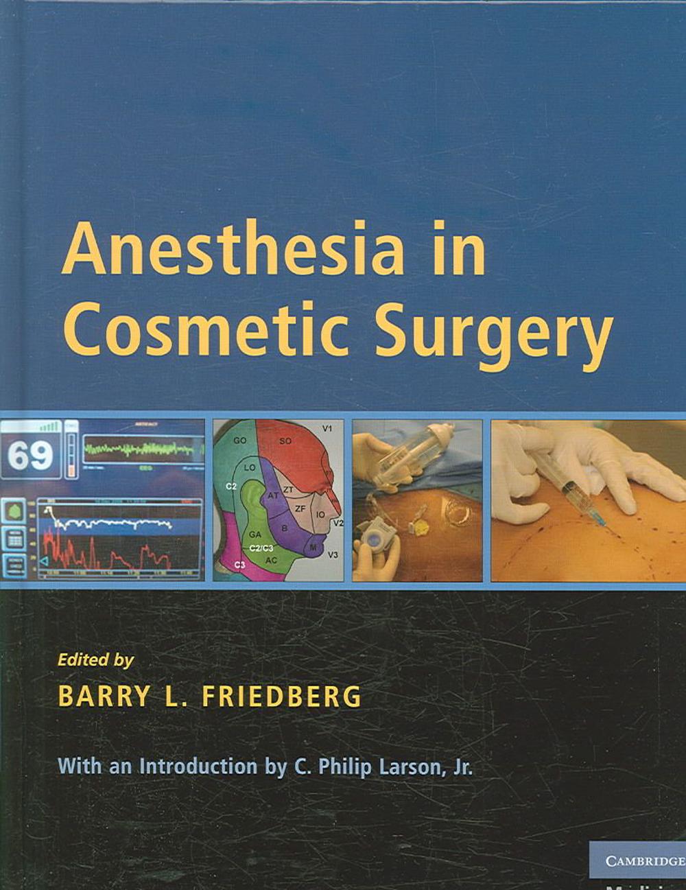 Anesthesia in Cosmetic Surgery, 9780521870900