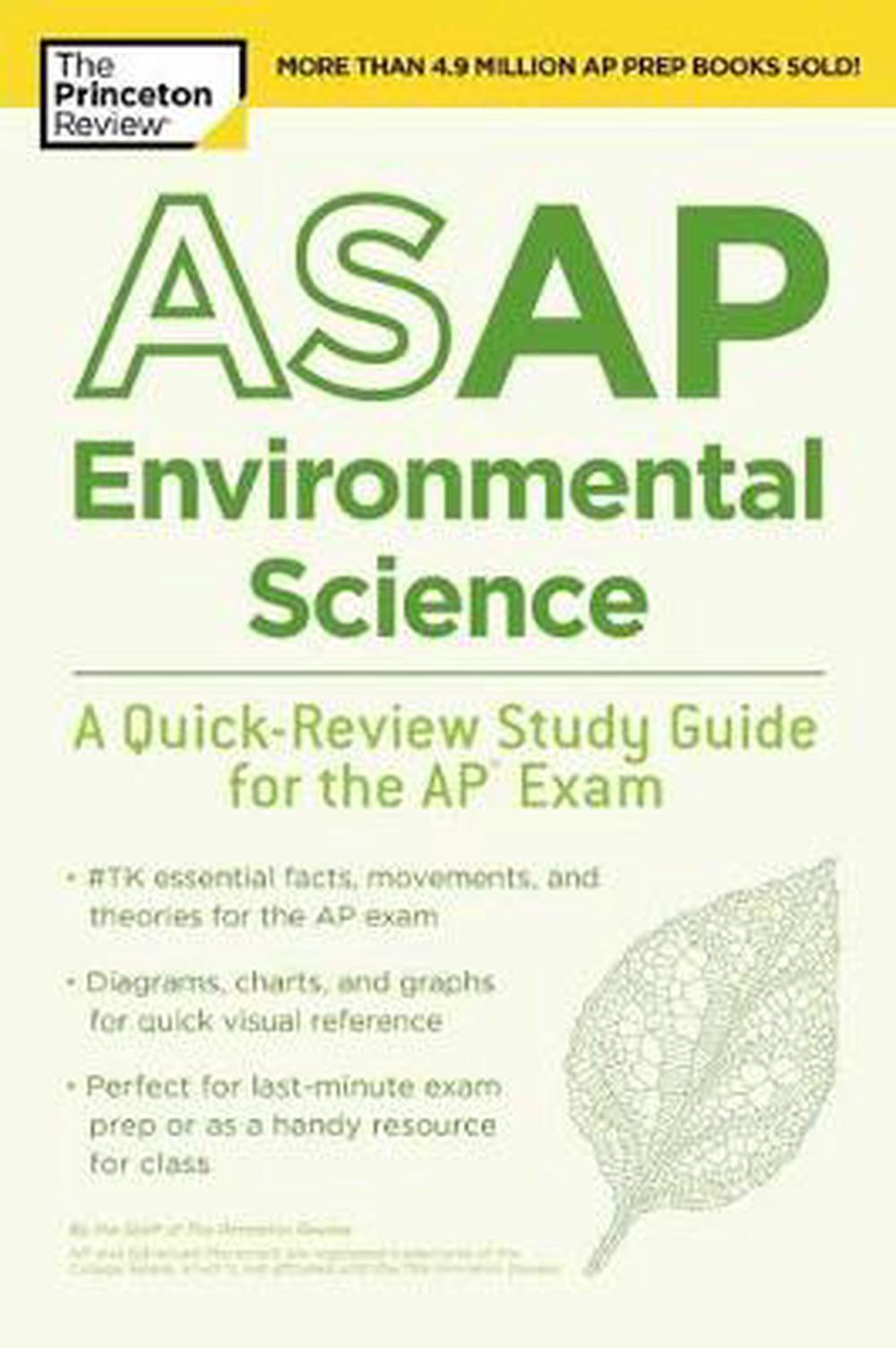ASAP Environmental Science by Princeton Review, Paperback