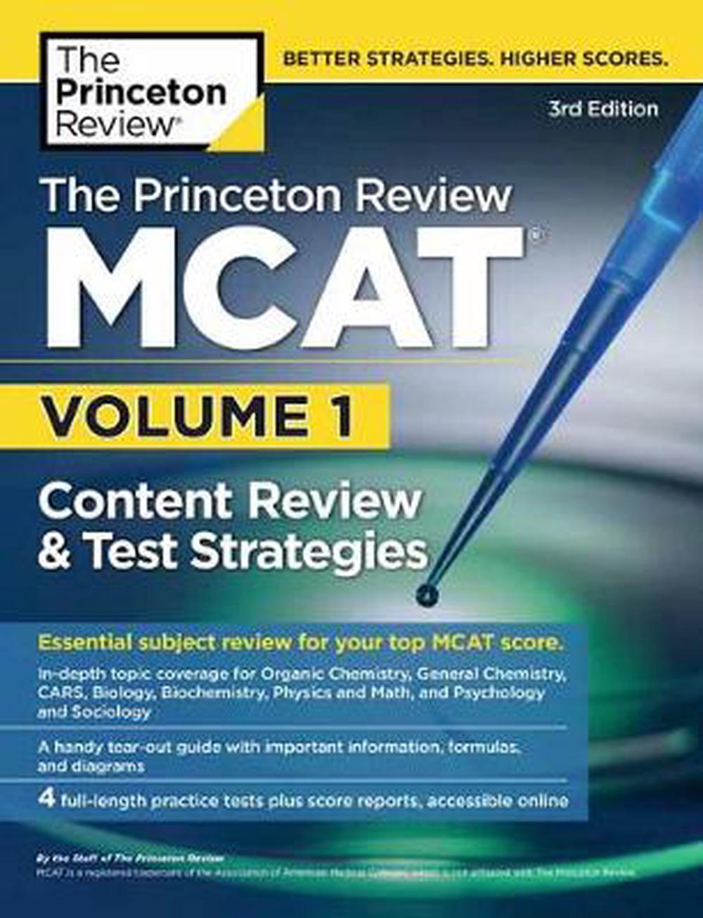 princeton review mcat practice test pdf
