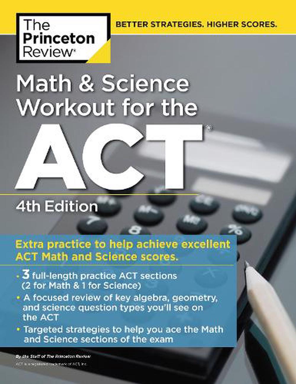 Math and Science Workout for the ACT by Princeton Review, Paperback