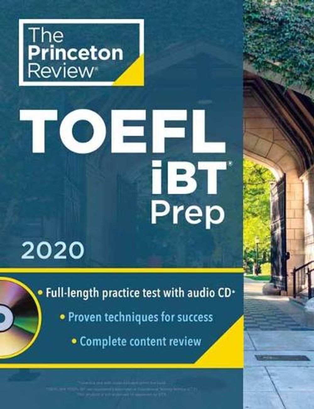 Princeton Review TOEFL iBT Prep with Audio CD, 2020 by Princeton Review - ISBN: 9780525569275