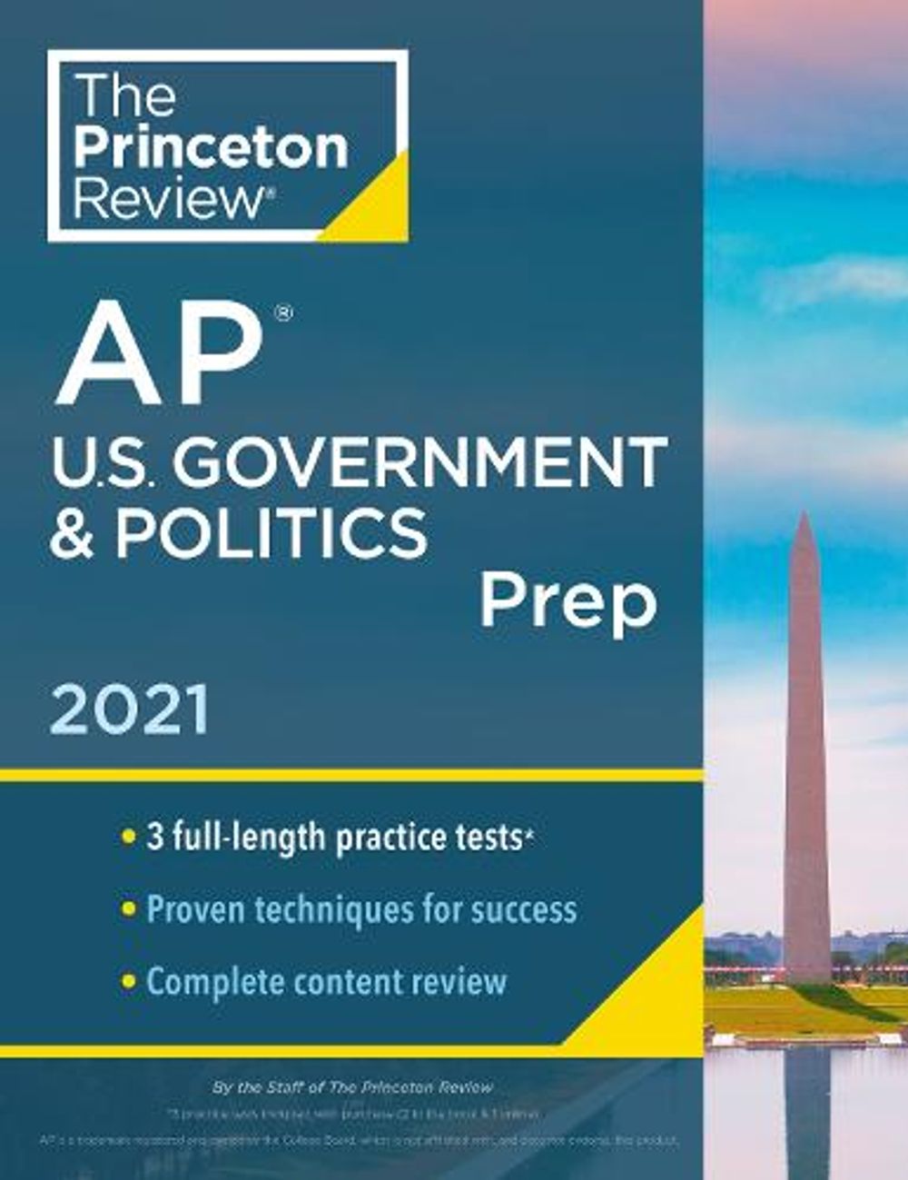 Princeton Review AP U.S. Government and Politics Prep, 2021 by Princeton Review - ISBN: 9780525569671