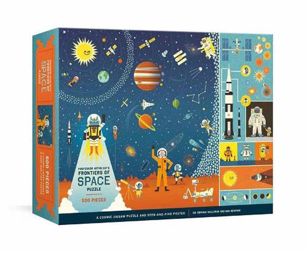 Professor Astro Cat's Frontiers of Space 500-Piece Puzzle by Dr. Dominic Walliman - ISBN: 9780525577027