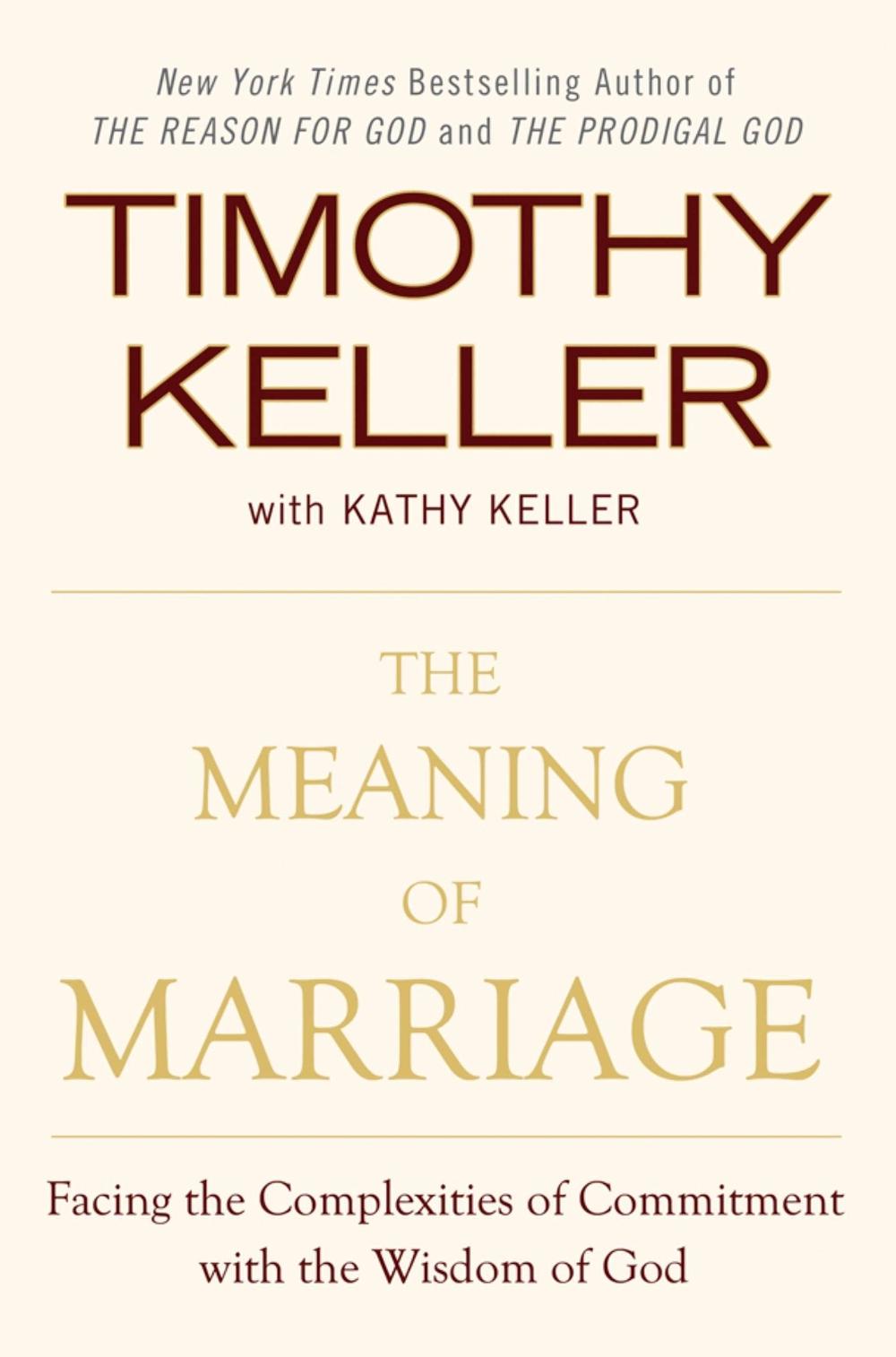 The Meaning of Marriage, 9780525952473