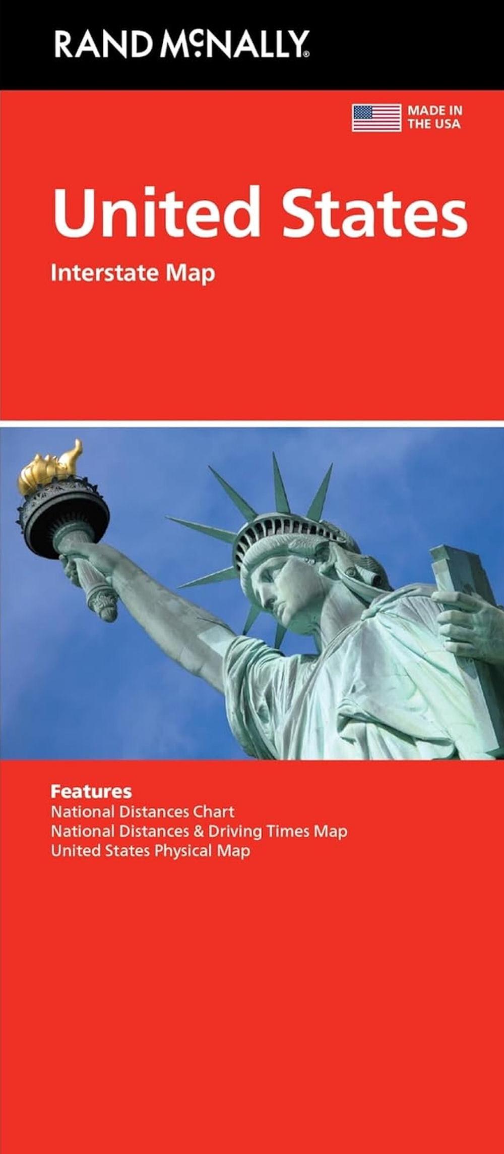 Rand McNally Easy to Read: United States Map, 9780528027789