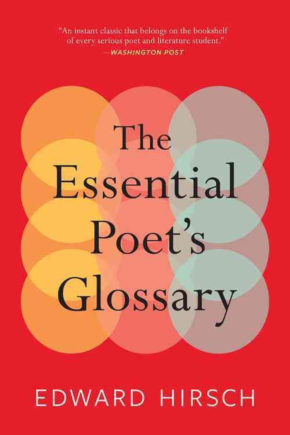 Essential Poet's Glossary, The, 9780544931237