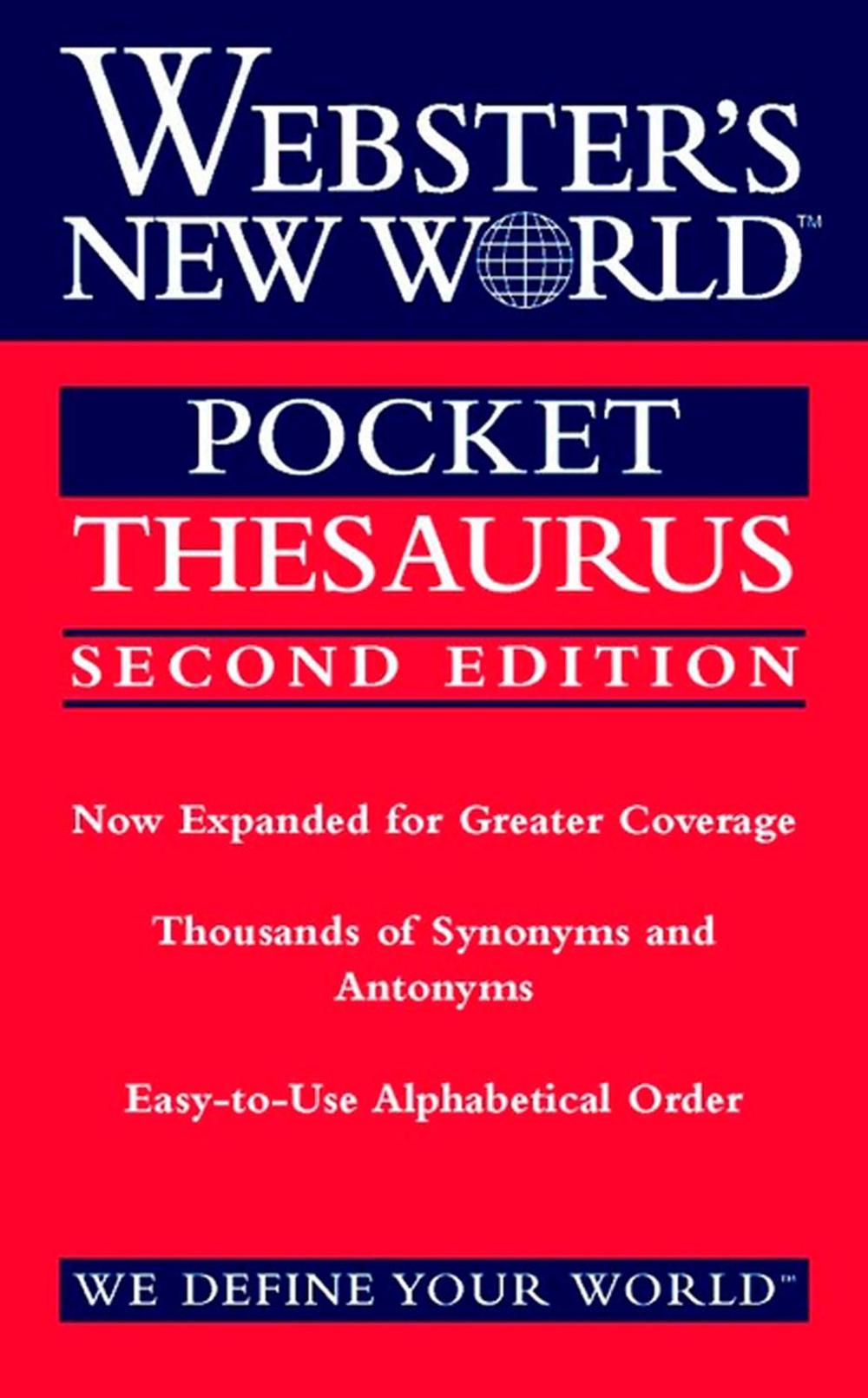 Webster's New World Pocket Thesaurus, Second Edition, 9780544987203