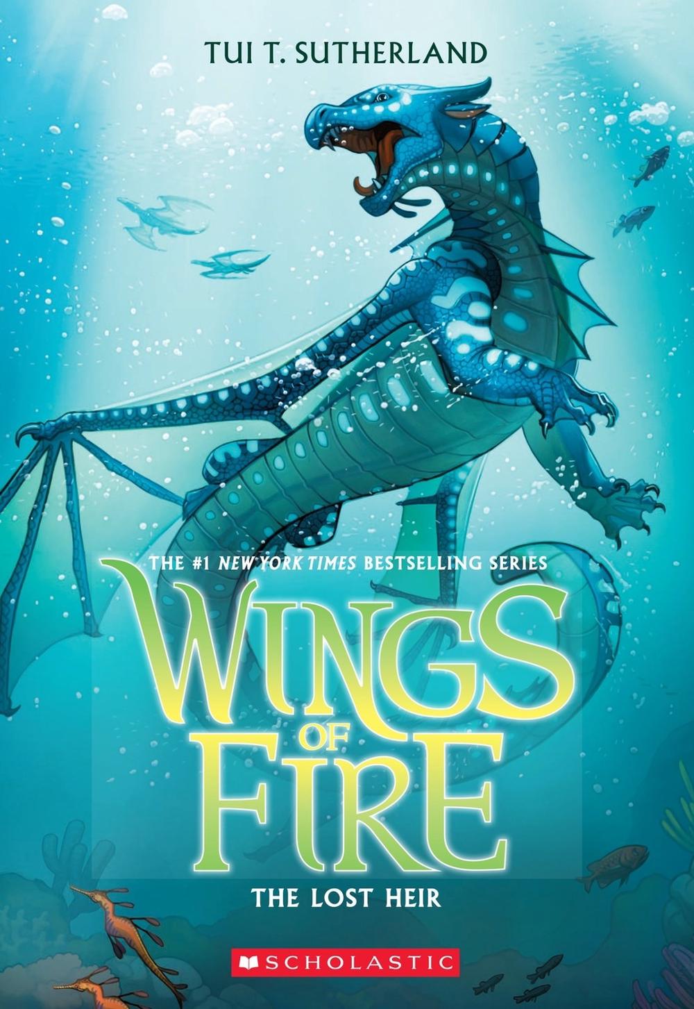 Wings of Fire 2 The Lost Heir by Tui T. Sutherland, Paperback
