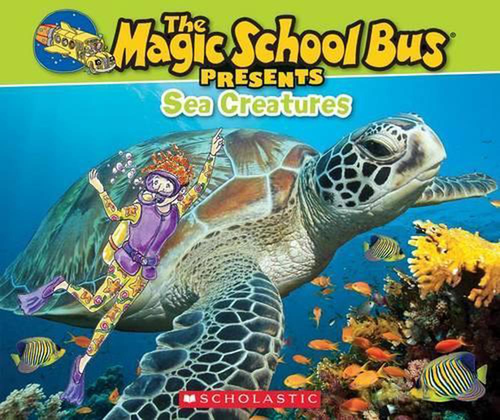 Magic School Bus Presents Sea Creatures By Joanna Cole Paperback