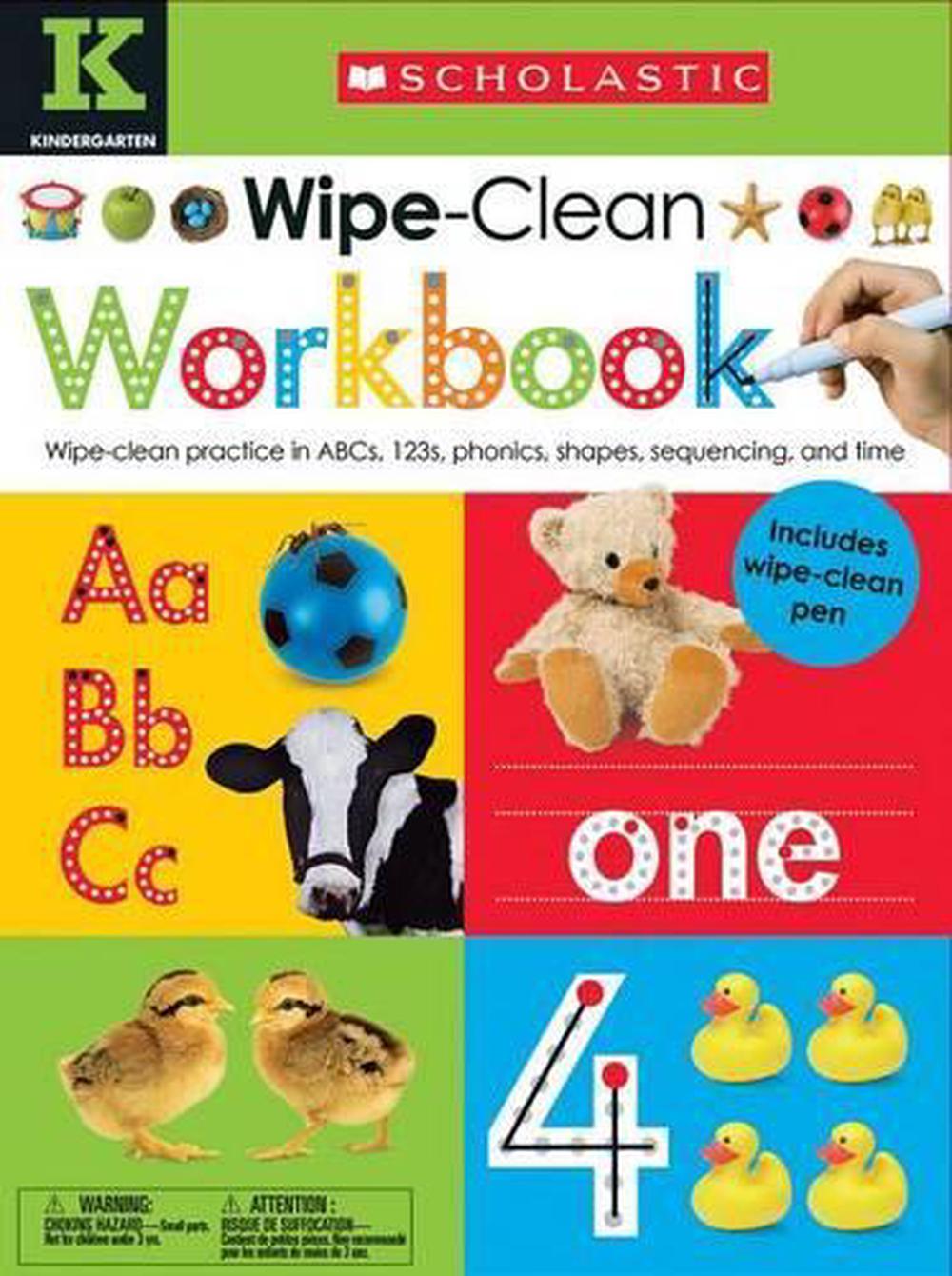 Kindergarten WipeClean Workbook Scholastic Early Learners (WipeClean Workbook) by Scholastic
