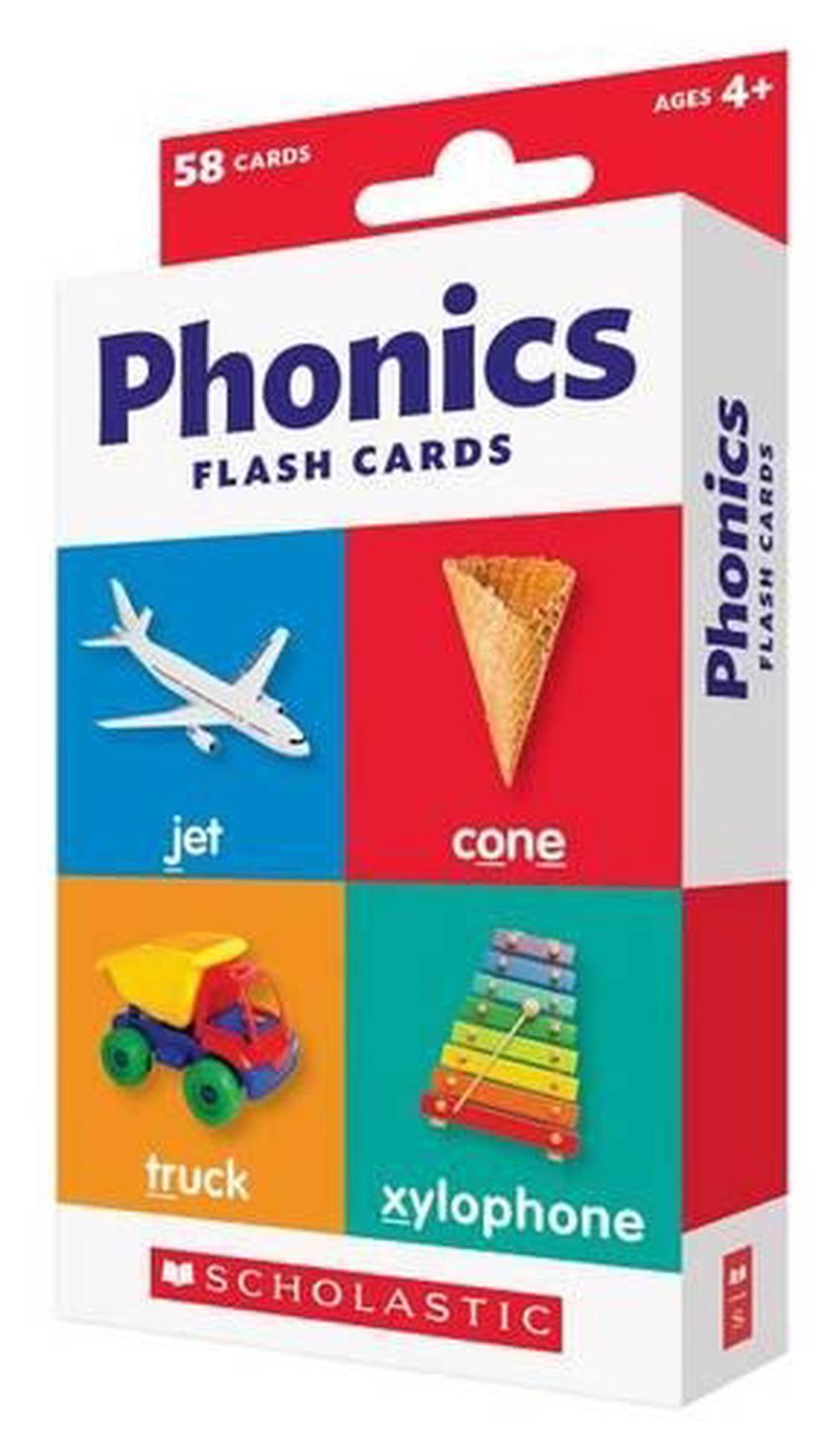 Flash Cards Phonics By Scholastic Teaching Resources