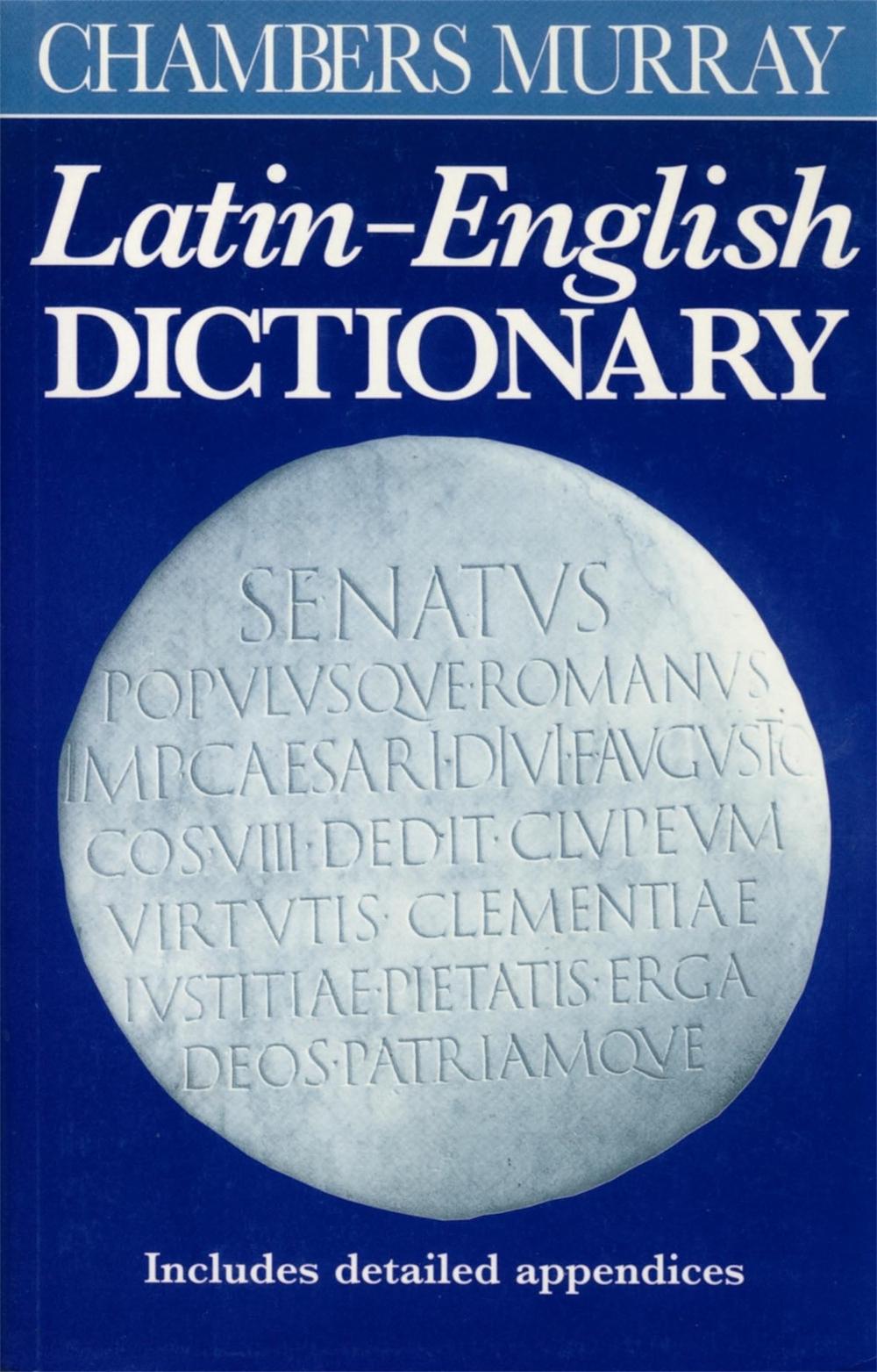 Chambers Murray Latin-English Dictionary, 9780550190031