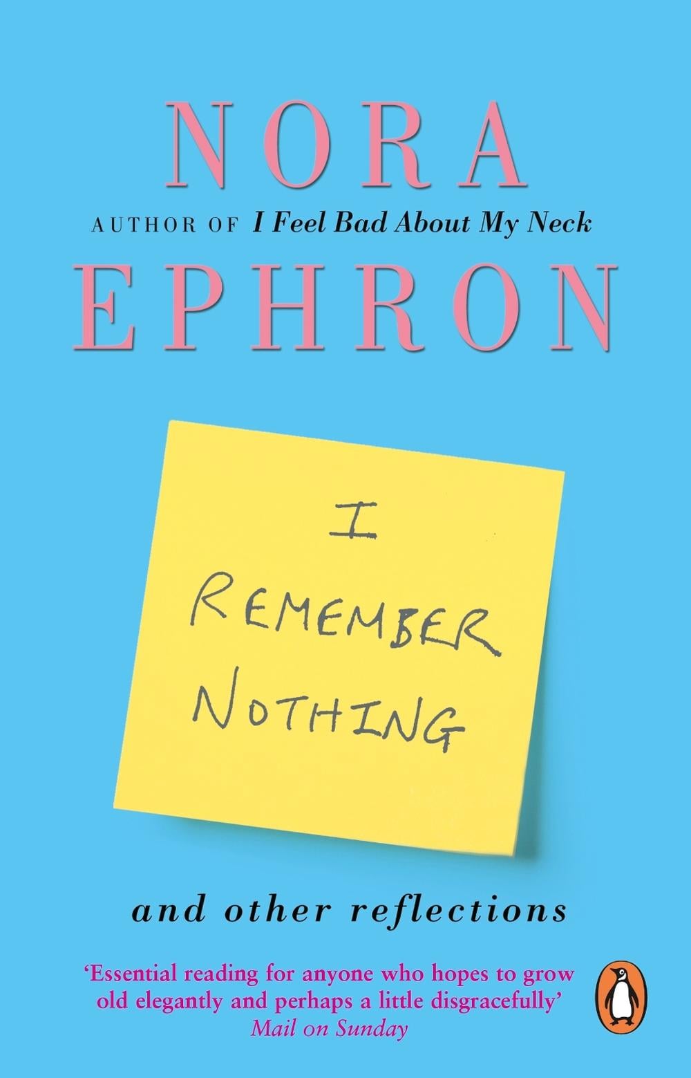 I Remember Nothing and other reflections by Nora Ephron - ISBN: 9780552777377