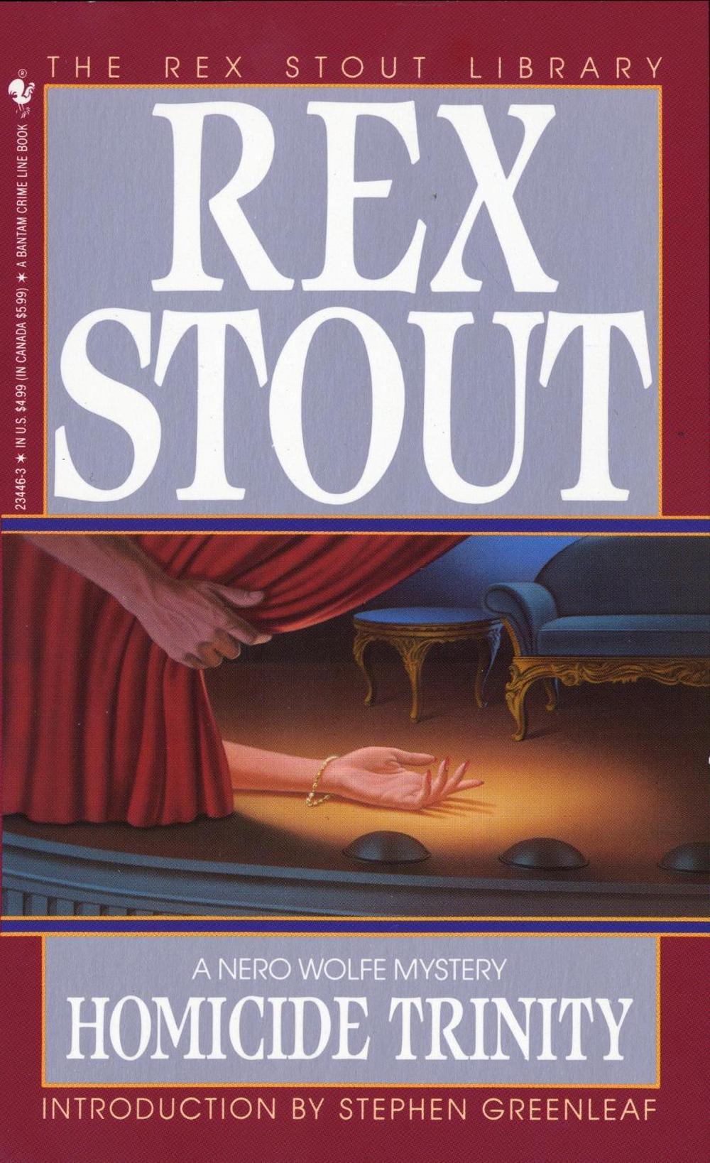 Homicide Trinity by Rex Stout - ISBN: 9780553234466