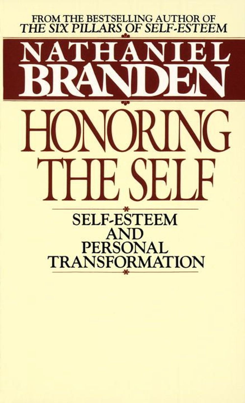 Honoring the Self by Nathaniel Branden - ISBN: 9780553268140