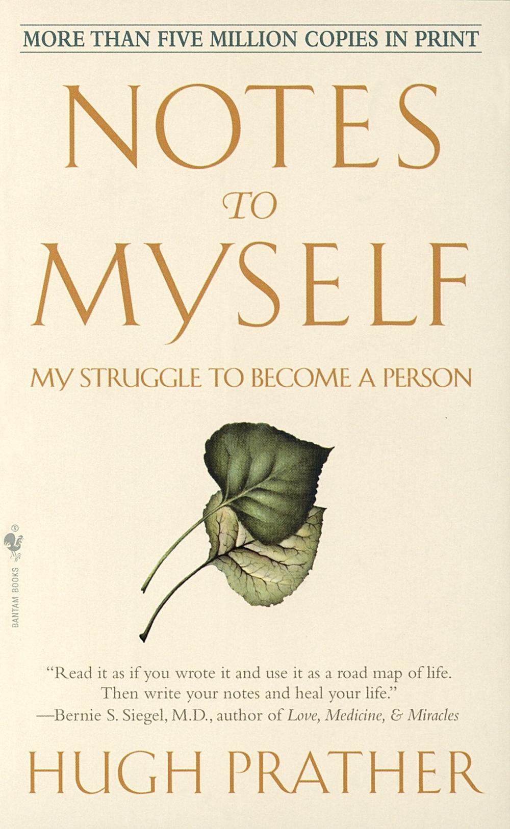 Notes to Myself by Hugh Prather - ISBN: 9780553273823